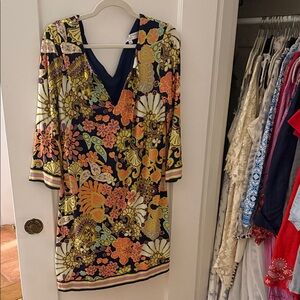 Trina Turk Multicolor Patterned Dress